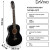 DAVINCI DC-70A BK - Гитара классическая 4/4