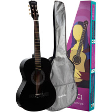 DAVINCI DF-50A BK + Bag - Гитара акустическая в наборе