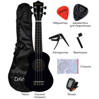 DAVINCI VINS-10BK PACK - Укулеле комплект