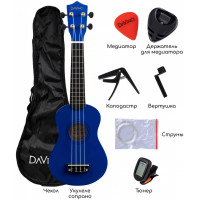 DAVINCI DAVINCI VINS-10BL PACK PACK - Укулеле комплект