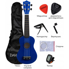 DAVINCI DAVINCI VINS-10BL PACK PACK - Укулеле комплект