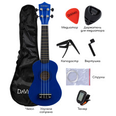 DAVINCI VINS-10BL PACK - Укулеле комплект