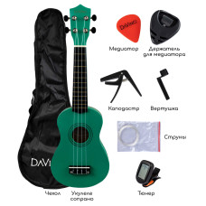 DAVINCI VINS-10EM PACK - Укулеле комплект