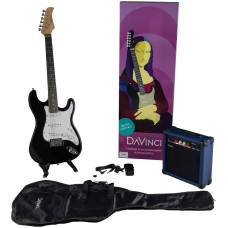 DAVINCI SET-100 BK - Электрогитара в наборе