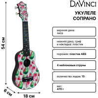 DAVINCI VINS-20 MELON - Укулеле сопрано