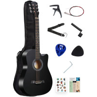 DAVINCI DF-100C BK PACK - Гитара акустическая в наборе
