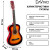 DAVINCI DC-50A 12 SB PACK - Гитара классическая в наборе