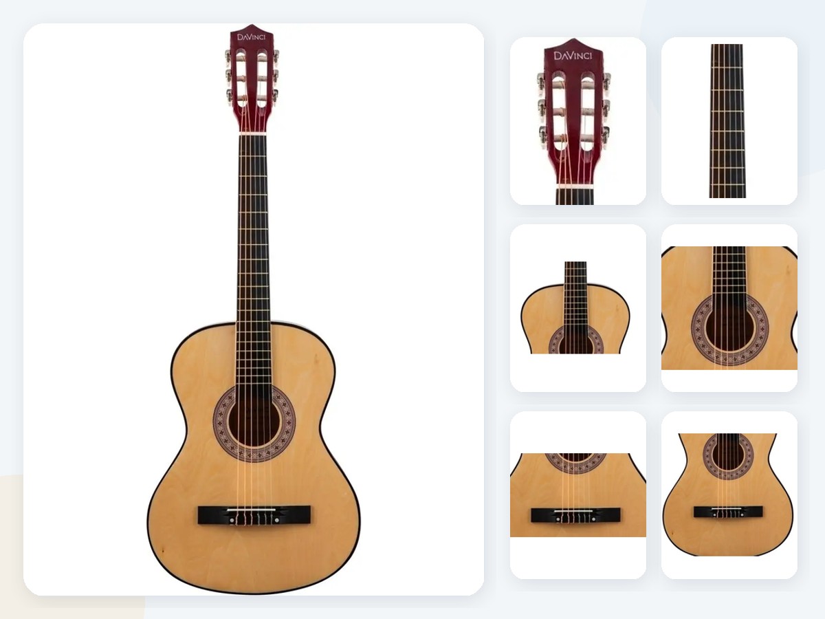 Классическая гитара DaVinci DC-50A BK 7/8